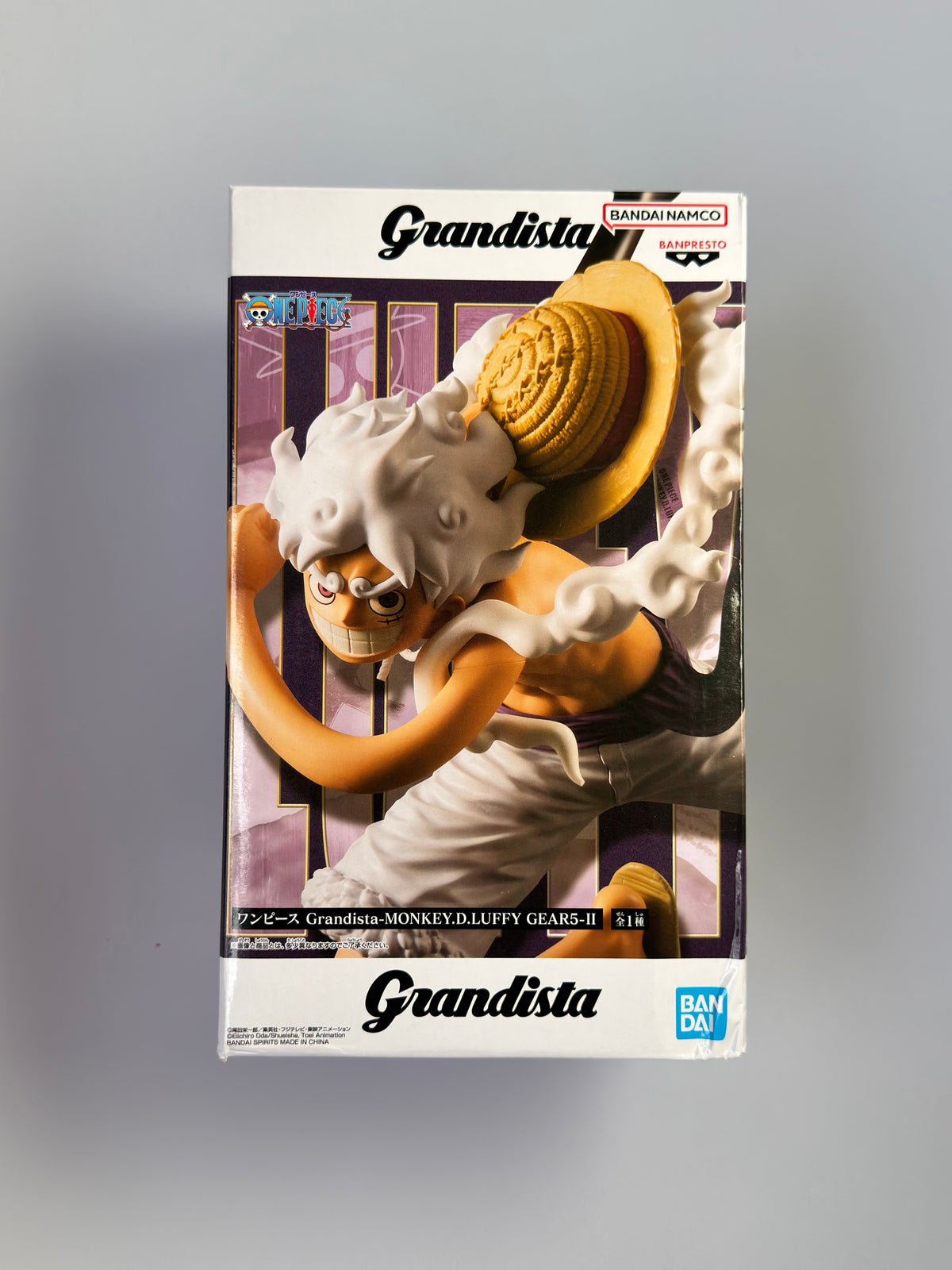 One Piece Grandista MONKEY.D. LUFFY GEAR5 II Figure New Japan