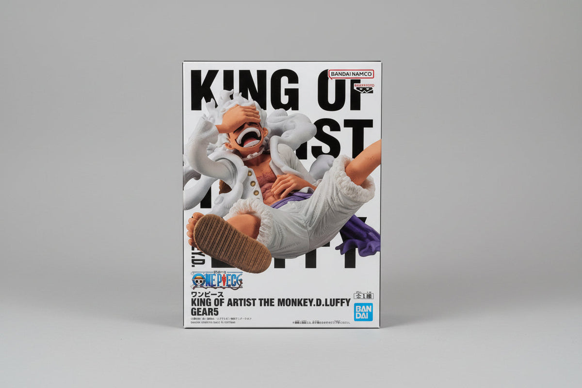 One Piece Monkey D Luffy Gear5 Figure King of Artist BANPRESTO Japan New 2023