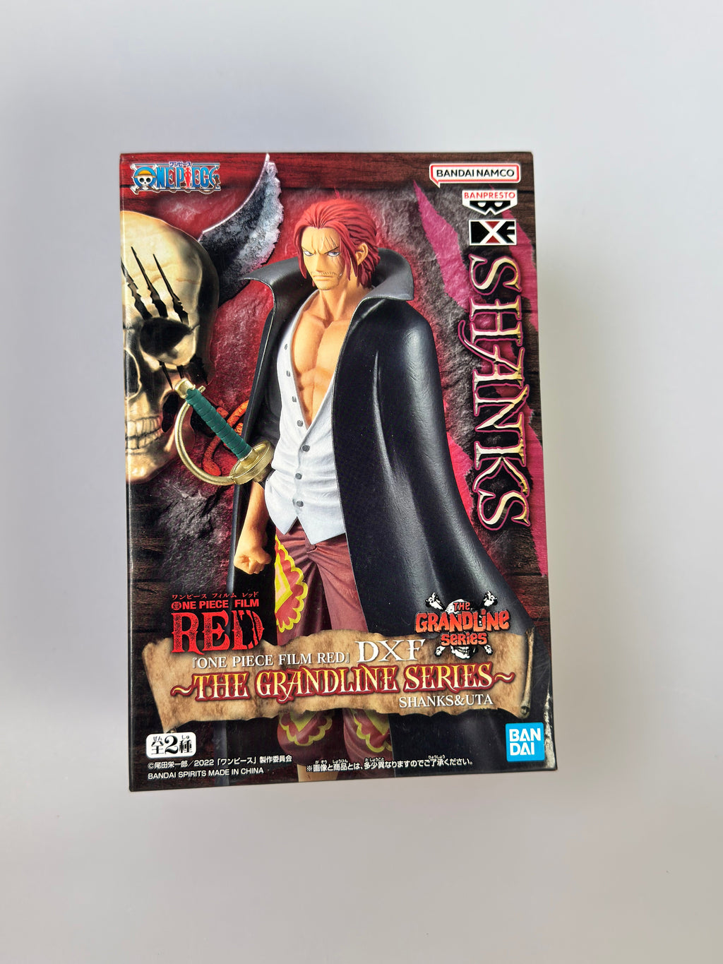 ONE PIECE figure Shanks DXF THE GRANDLINE MEN vol 2 banpresto