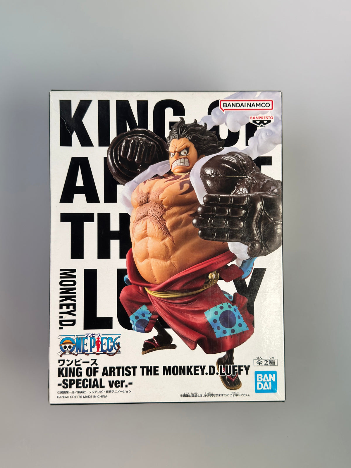 One Piece MONKEY D LUFFY KING OF ARTIST SPECIAL ver. Figure Gear 4 Boundman New