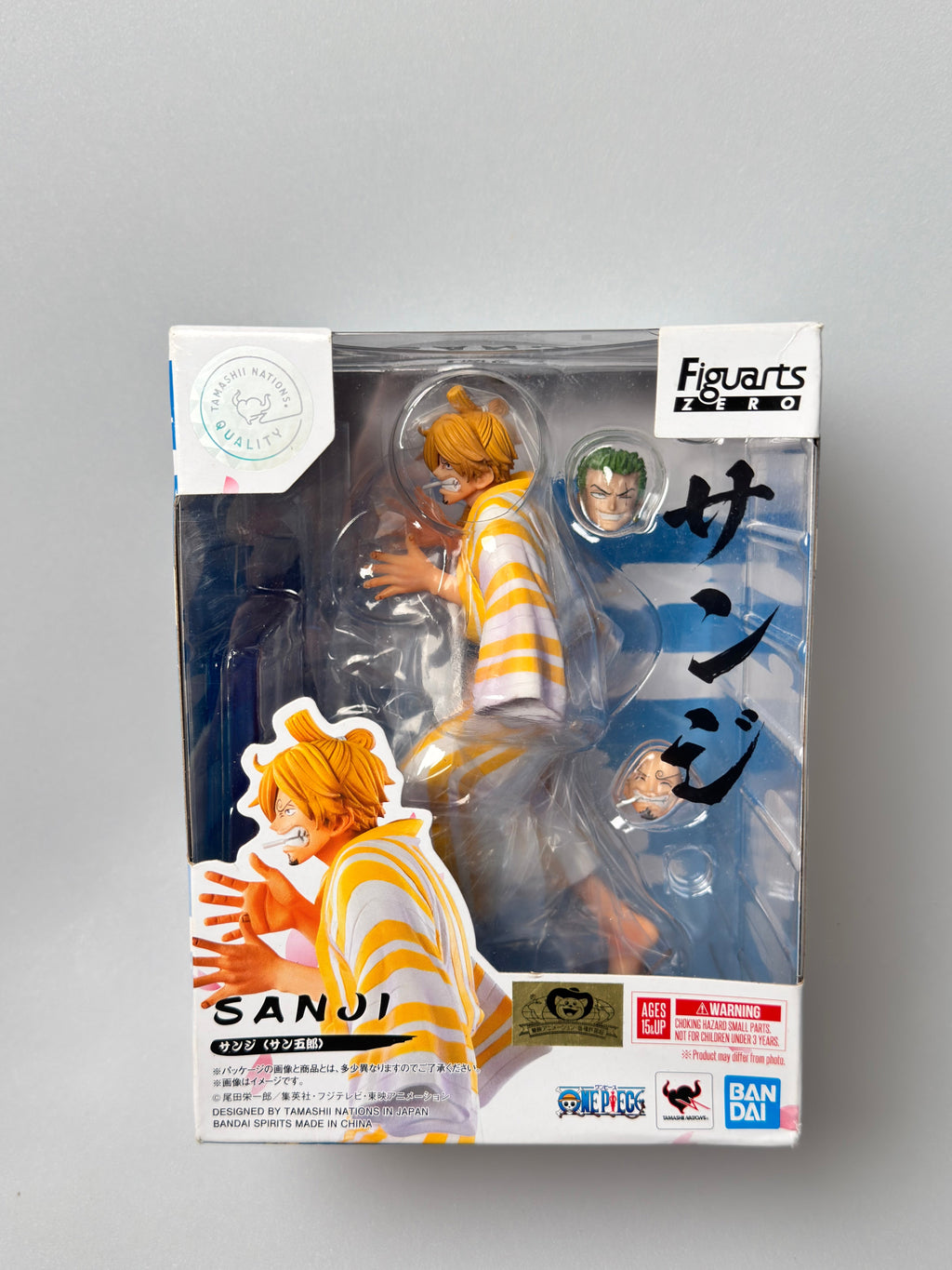 TAMASHII NATIONS - One Piece - Sanji (Sangoro), Bandai Spirits FiguartsZERO Collectible Statue