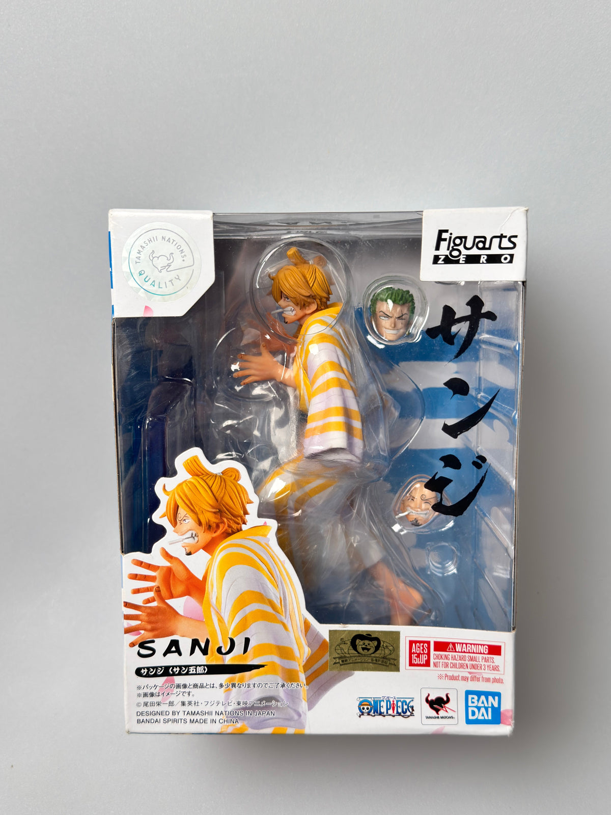 TAMASHII NATIONS - One Piece - Sanji (Sangoro), Bandai Spirits FiguartsZERO Collectible Statue